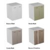Finiture disponibili per base mobile contenitore lavatrice e asciugatrice Colavene arredo lavanderia – Tuttidea
