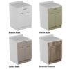 Finiture disponibili per base mobile con stendino estraibile Colavene arredo lavanderia – Tuttidea