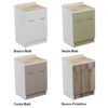 Lavatoio con mobile collezione Jolly Wash 4 colori 60x50xh86 cm Colavene 25