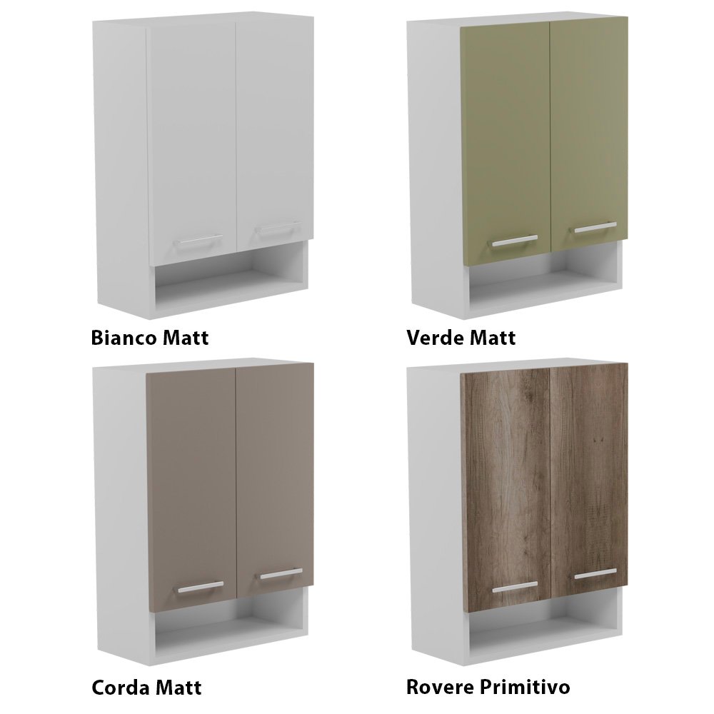 Pensile 2 ante un ripiano interno Collezione Lavanderia 4 colori 50x24xh70 cm Colavene 8 Pensile 2 ante un ripiano interno Collezione Lavanderia 4 colori 50x24xh70 cm Colavene 7