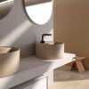 Lavabo da appoggio in ceramica 45 cm Core Galassia per arredo bagno – Tuttidea