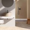 Lavabo da appoggio in ceramica 45 cm Core Galassia vista prodotto per arredo bagno – Tuttidea