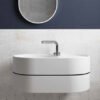 Lavabo in ceramica con cassetto Collezione T65 Galassia 33