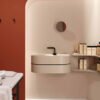Lavabo in ceramica con cassetto Collezione T65 Galassia 19