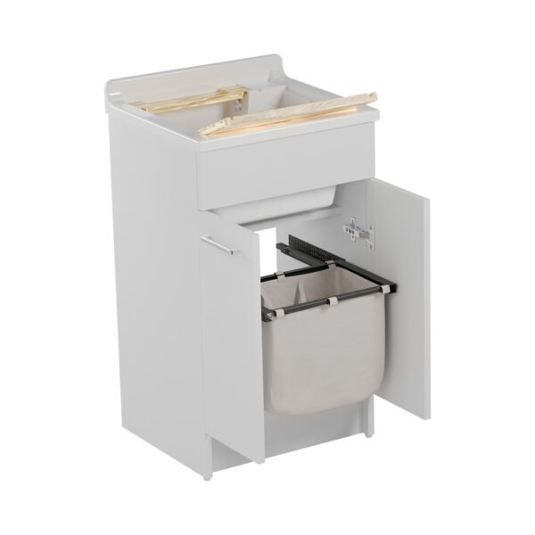 Lavatoio con mobile Jolly Wash Colavene minimale su fondo bianco per arredo lavanderia – Tuttidea