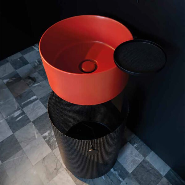 Mobile bagno Carter con lavabo in ceramica 40 cm Core Galassia vista prodotto per arredo bagno – Tuttidea