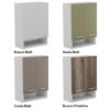 Pensile lavanderia 2 ante 50×24×H70 cm Colavene per arredo lavanderia – Tuttidea