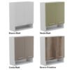 Pensile lavanderia 2 ante 60×24×H70 cm Colavene per arredo lavanderia – Tuttidea