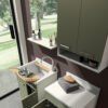 Pensile lavanderia 2 ante 75×24×H70 cm Colavene per arredo lavanderia – Tuttidea