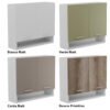 Pensile lavanderia 2 ante 80×24×H70 cm Colavene per arredo lavanderia – Tuttidea