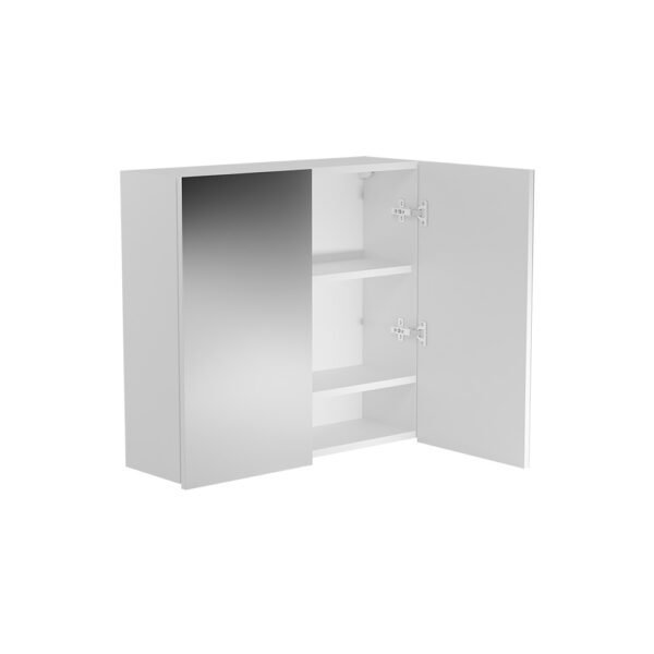 Pensile lavanderia 2 ante con specchio 75×24×H70 cm Colavene per arredo lavanderia – Tuttidea