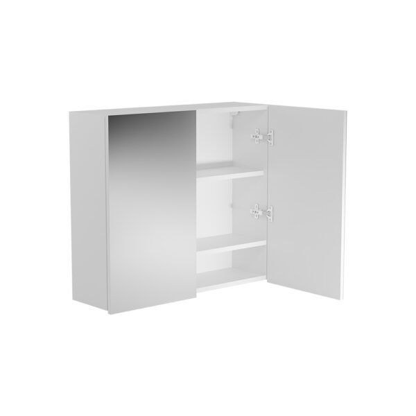 Pensile lavanderia 2 ante con specchio 80×24×H70 cm Colavene per arredo lavanderia – Tuttidea