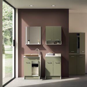 Specchio con mensola Collezione Lavanderia Colavene