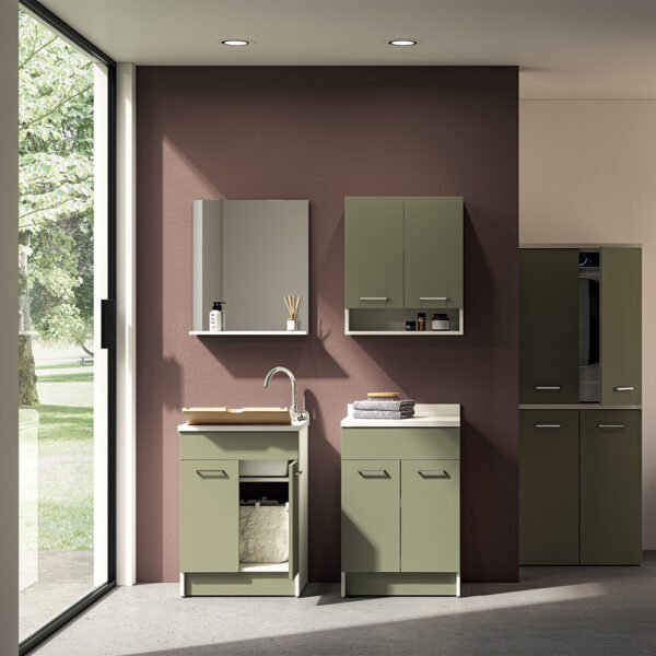 Specchio con mensola Collezione Lavanderia Colavene