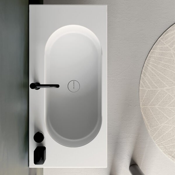 Lavabo da incasso in ceramica 100x48 cm Collezione 20.26 Colavene vista prodotto per arredo bagno – Tuttidea