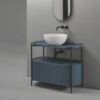 Lavabo da appoggio in ceramica Ø44xH18 cm Ciotola44 AXA Ceramica seconda vista per arredo bagno – Tuttidea