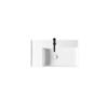 Lavabo d’appoggio o sospeso in ceramica 81x46 cm Square vasca destra AXA Ceramica vista alternativa per arredo bagno – Tuttidea