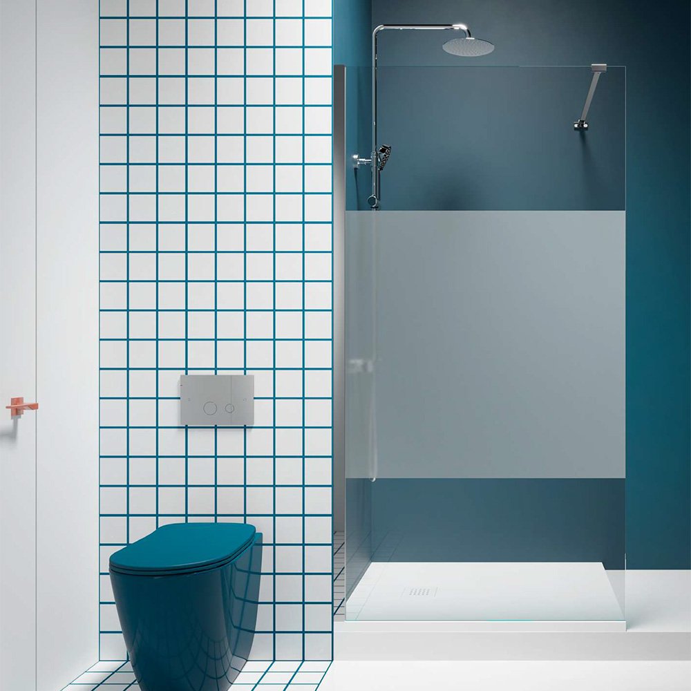 Parete doccia Walk Collezione N8PAR55 Cromo Tamanaco 2 Parete doccia Walk Collezione N8PAR55 Cromo Tamanaco 1