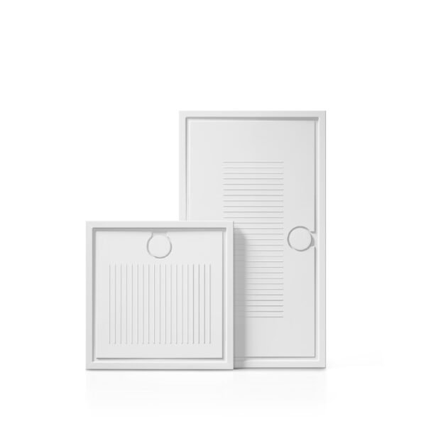Piatto doccia quadrato o rettangolare Ceramic 30 Tamanaco in ceramica antiscivolo bianco lucido vista prodotto per arredo bagno – Tuttidea