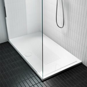 Piatto doccia in ceramica antiscivolo quadrato o rettangolare Collezione Ceramic.30 Tamanaco