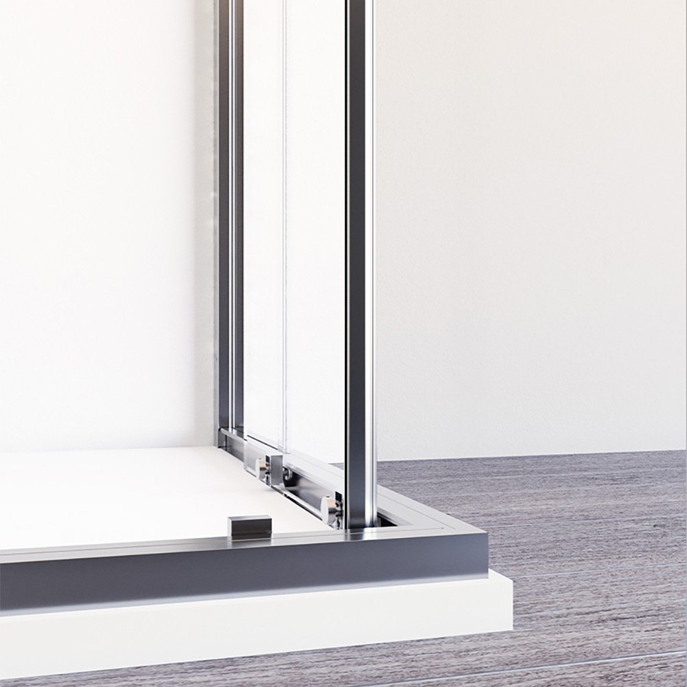 Box doccia Angolare anta scorrevole Cromo Collezione Slim Tamanaco 14 Box doccia Angolare anta scorrevole Cromo Collezione Slim Tamanaco 13