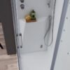 Box doccia angolare multifunzione cromoterapia e bagno turco 2 porte scorrevoli Multipla Colacril