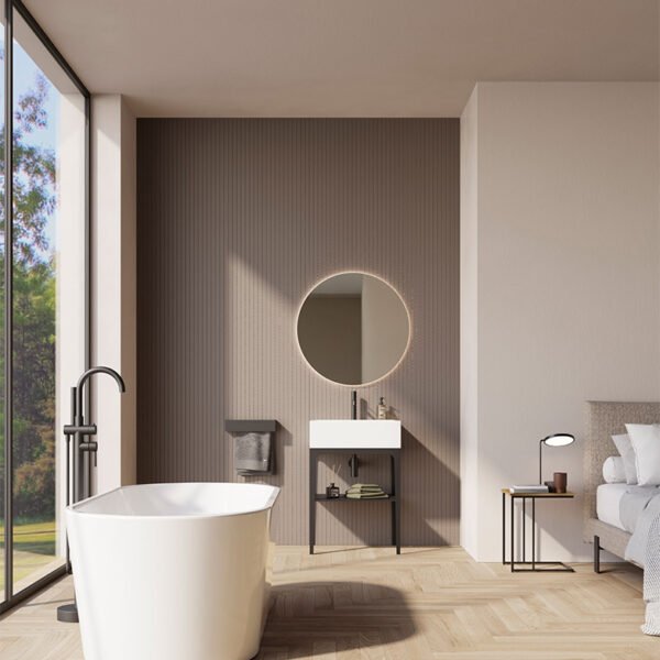 Vasca da bagno freestanding 164x79 cm Assisi Colacril per arredo bagno – Tuttidea
