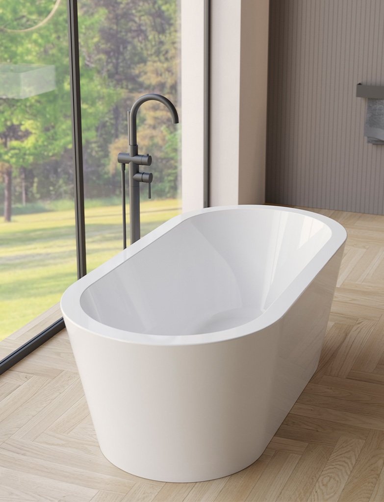Vasca da bagno freestanding 164X79 cm Assisi Colacril Vasca da bagno freestanding 164X79 cm Assisi Colacril