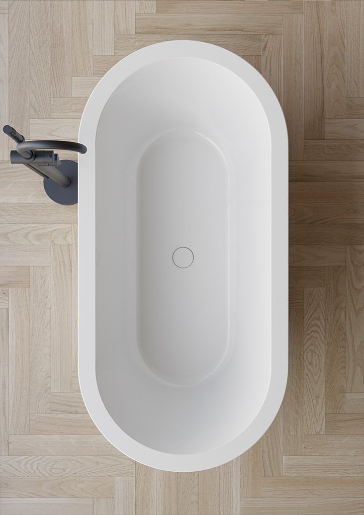 Vasca da bagno freestanding 164X79 cm Assisi Colacril Vasca da bagno freestanding 164X79 cm Assisi Colacril