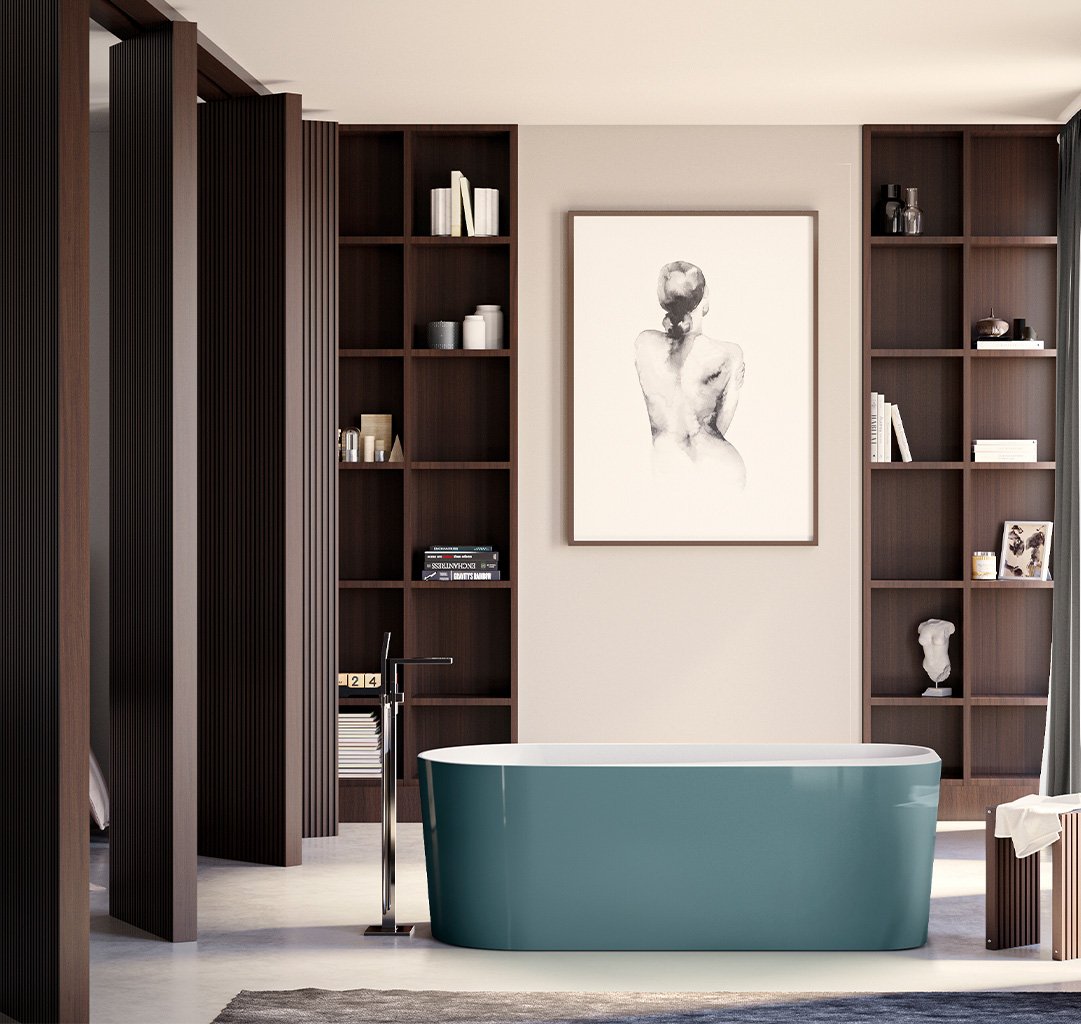 Vasca da bagno freestanding 170X80 cm Cefalù Colacril Vasca da bagno freestanding 170X80 cm Cefalù Colacril