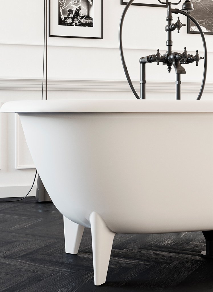 Vasca da bagno freestanding 170x80 cm Mantova Colacril Vasca da bagno freestanding 170x80 cm Mantova Colacril