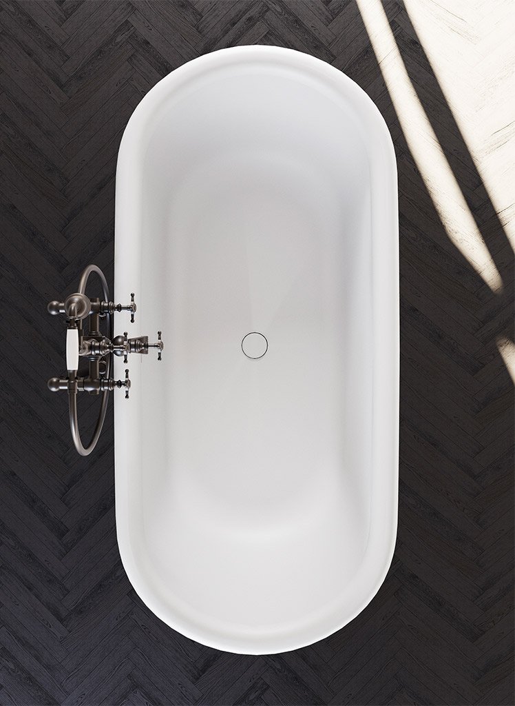Vasca da bagno freestanding 170x80 cm Mantova Colacril Vasca da bagno freestanding 170x80 cm Mantova Colacril