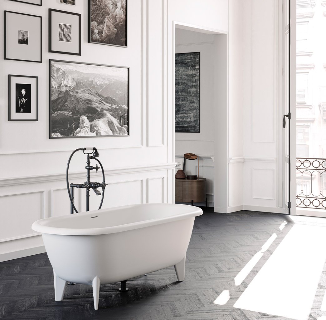 Vasca da bagno freestanding 170x80 cm Mantova Colacril Vasca da bagno freestanding 170x80 cm Mantova Colacril