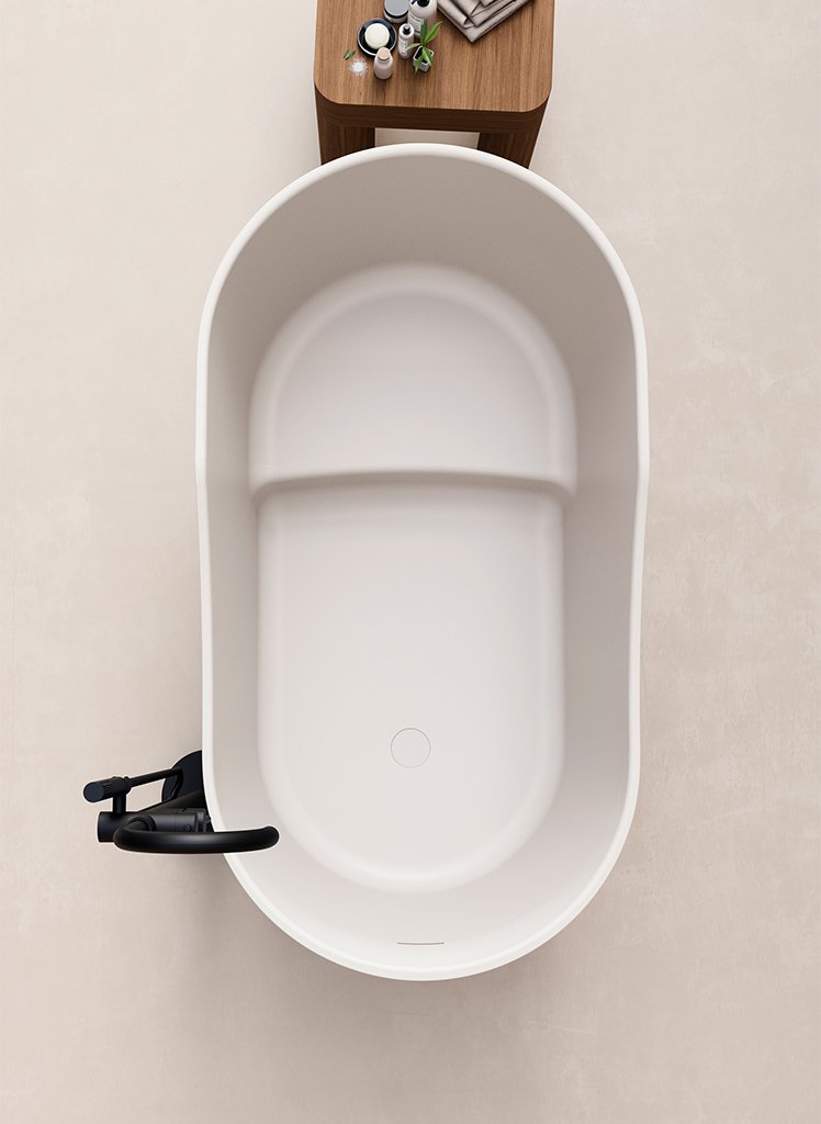 Vasca da bagno freestanding 140x75 cm Modena Colacril Vasca da bagno freestanding 140x75 cm Modena Colacril