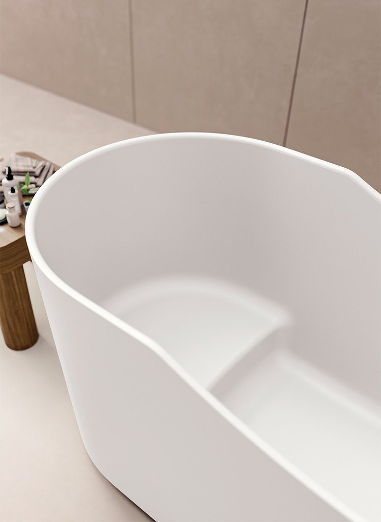 Vasca da bagno freestanding 140x75 cm Modena Colacril Vasca da bagno freestanding 140x75 cm Modena Colacril