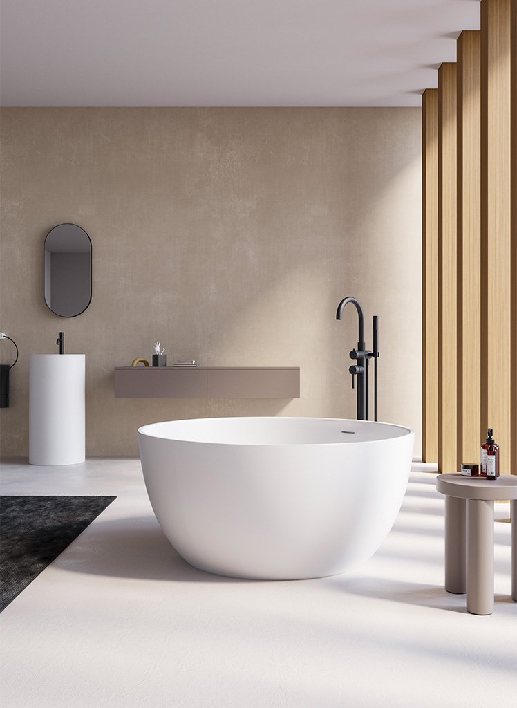 Vasca da bagno freestanding 120x55 cm Orta Colacril Vasca da bagno freestanding 120x55 cm Orta Colacril