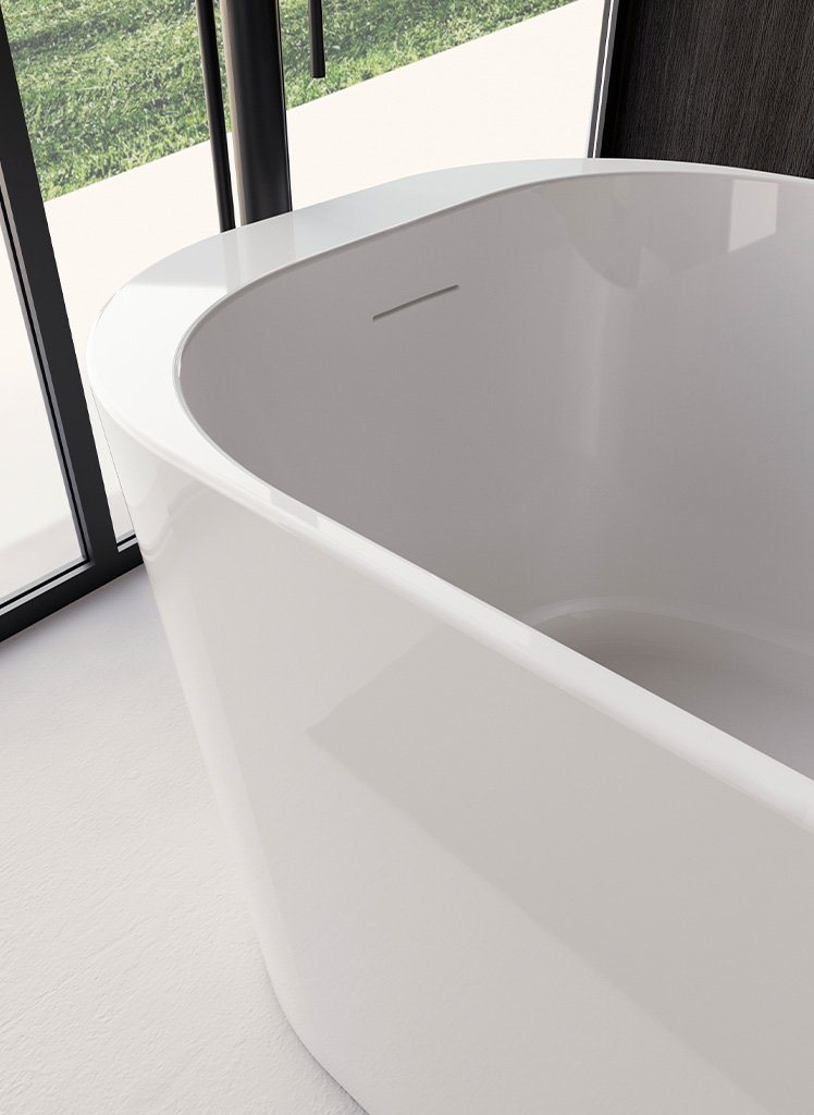 Vasca da bagno freestanding 170X80 cm Savona Colacril Vasca da bagno freestanding 170X80 cm Savona Colacril