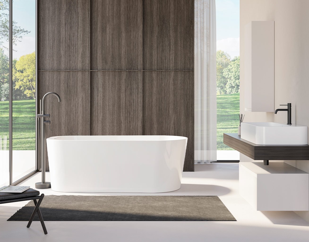Vasca da bagno freestanding 170X80 cm Savona Colacril Vasca da bagno freestanding 170X80 cm Savona Colacril