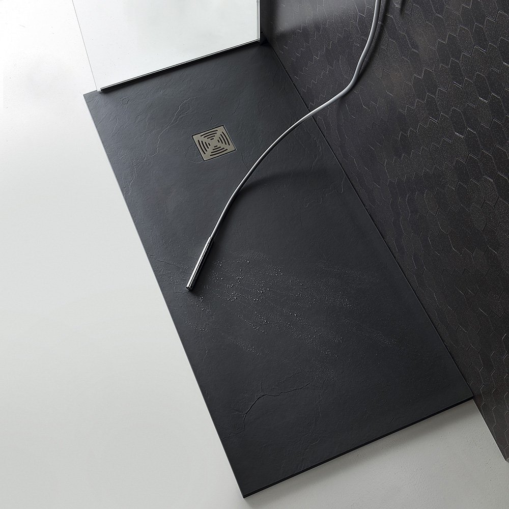 Come scegliere un piatto doccia di qualità tra misure, materiali e installazione Piatto doccia Flat Tamanaco in marmo resina per arredo bagno moderno – Tuttidea